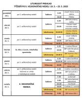 Farské oznamy 5. Veľkonočná nedeľa 19. 5. - 25. 5. 2025